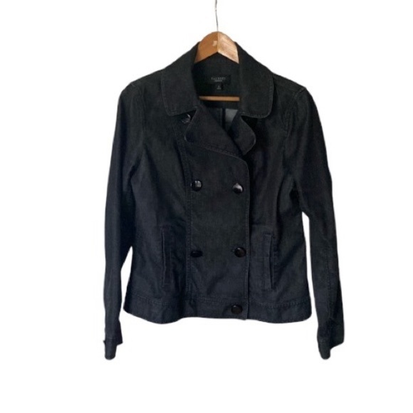 Talbots Jean Jacket Size 12 - Picture 1 of 11